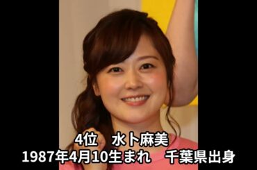 日本テレビアナウンサーベスト15