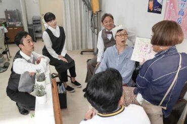 ＜明日のおむすび＞北村有起哉“聖人”、糸島でスナックを営む池畑慎之介“ひみこ”に商店街活性化のアドバイスをもらう