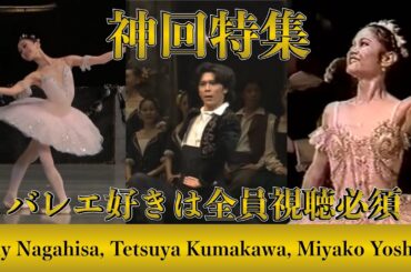 【夢のまとめ動画】永久メイ、熊川哲也、吉田都| May, Tetsuya, Miyako, Best 3 of ballet dancers  in  Ballet collection 087.