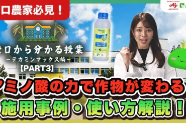 【事例あり】作物の品質向上と成長促進！テカミンマックス完全ガイド