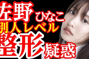 佐野ひなこ、顔の変化が話題に！「別人レベル」と驚きの声、整形疑惑も浮上