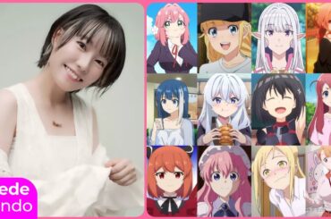 Kaede Hondo [本渡 楓] Top Same Voice Characters Roles