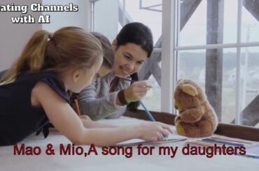Mao & Mio,A song for Two Daughters [二人の娘に送る歌 ]Creating Channels with AI = New J-POP [Relax R&B Soul]