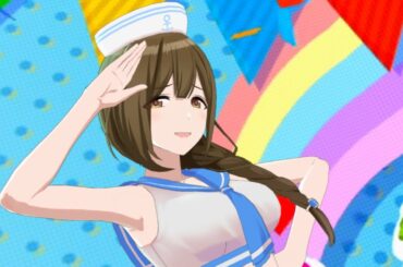 【シャニソン】桑山千雪 HAREBARE!! 通常+フォーカスMV【セーラーミズギ】