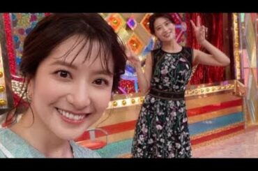 笹崎里菜アナ、元同僚の上重聡アナとの２ショ披露！ブラウンカラーでまとめたコーデもオシャレ۔Japan Sports 01