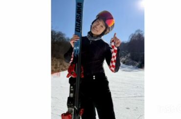 おばたのお兄さんスキー大回転で優勝　妻のフジ山崎夕貴アナも駆けつけ「明るいニュースを」　