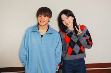 H91- 白濱亜嵐と永野芽郁がラジオ番組リスナーから募集した「告白シチュエーション」をもとに即興劇！「顔真っ赤じゃん！」（白濱）