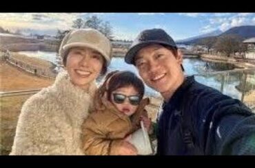 おばたのお兄さん＆山崎夕貴アナ、1歳4ヶ月息子の“まーきのっ”ショットを公開「妻を気遣っている？」
