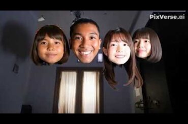 Fachry, Teteh eni, Hiyori kono & Yahagi Moeka menjadi kepala melayang di kamar fachry arhath