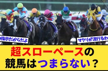 【競馬】岡田牧雄代表、G1の超スローペース前残り多発に苦言www
