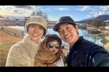 おばたのお兄さん＆山崎夕貴アナ、1歳4ヶ月息子の“まーきのっ”ショットを公開「妻を気遣っている？」