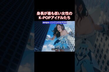 各グループごとに最も身長が低い女性アイドルたち