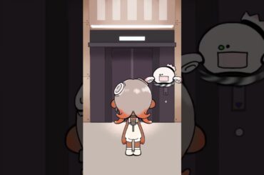 【手描きアニメ】エレベーターがおかしい【サイドオーダー】#shorts #スプラトゥーン3 #サイドオーダー #手描きアニメ #splatoon3 #sideorder