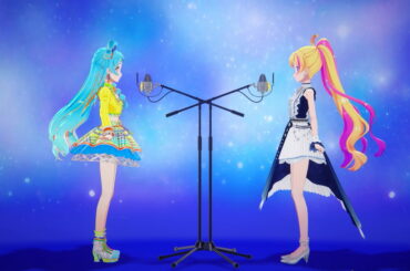 「アイカツアカデミー！」の新人アイドルがレジェンドアイドルとコラボ…第3弾となる今回は 「アイカツプラネット！」“ハナ“に決定 | gamebiz