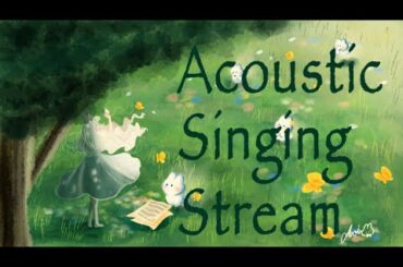 ･*.🌙 #歌枠 #新人vtuber #弾き語り】森の蒼癒しの森の音楽会