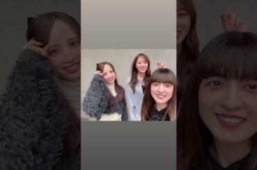 梅澤美波と佐藤楓と吉田綾乃クリスティー #乃木坂46