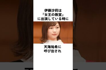 伊藤沙莉を覚醒させた天海祐希が贈った言葉#伊藤沙莉 #天海祐希 #俳優 #エピソード