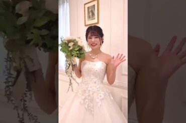 Bride Chiemi 🤍👰🏻‍♀️💐☺️ #ChiemiTanaka #田中ちえ美