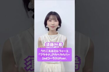 #坂本真綾「#プラチナ」💎 アカペラカバー 2ndコーラスUPver. #うたごえはミルフィーユ #うたミル #須藤叶希 #声優 #アカペラ #おすすめ #fyp