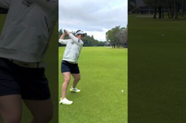 【衝撃】身長163cmの小さな飛ばし屋！大和田紗羅のマン振りドライバースイング！【2022女子ドラコン世界チャンピオン】【ドライバーショット】【ゴルフレッスン】 #short #shorts