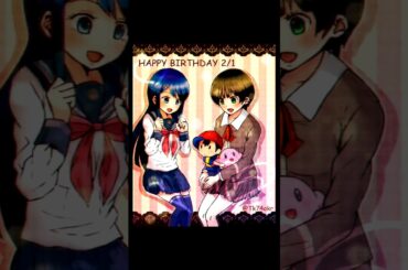 大本眞基子さんの誕生祭イラスト、10年前くらいのと今年のを比較！