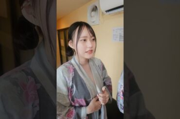 伊東温泉のお湯はすごくまろやかで肌に優しい感じがしました！#Shorts #浜辺なぎさ #なぎさのシンドバッド