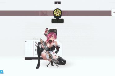 マスト：ロマンチックメイド(CV：#広橋涼)　射撃モーション　#メガニケ