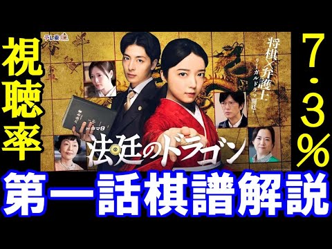 ドラマ「法廷のドラゴン」 第1話・将棋部分棋譜解説(監修・棋譜制作・アユム) キャスト:上白石萌音、高杉真宙、白石麻衣、和久井映見、田辺誠一、小林聡美、ほか ドラマ「法廷のドラゴン」 第1話・将棋部分棋譜解説(監修・棋譜制作・アユム) キャスト:上白石萌音、高杉真宙、白石麻衣、和久井映見、田辺誠一、小林聡美、ほか