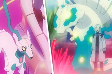 SHINY ZYGARDE vs LUCIUS - Pokemon Horizons Episode 83 English - Pokemon Horizons Episode 83 AMV