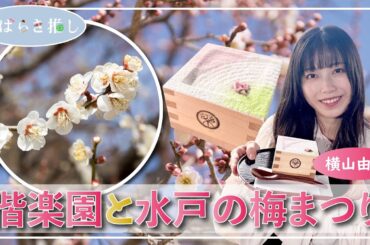 いばらき推し「偕楽園と水戸の梅まつり（水戸市）」【出演：横山由依】