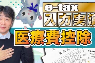 etax実演!!  確定申告で医療費控除を受ける方法、～サラリーマンが医療費控除を受ける場合～、令和6年確定申告書等作成コーナーで実演【静岡県三島市の税理士】