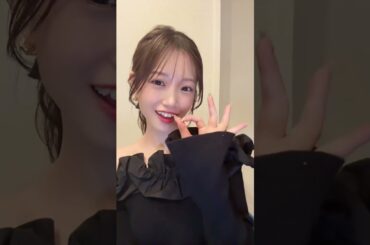 元HKT48 朝長美桜 もうすぐバレンタイン だね🧡