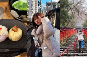 【京都vlog】1泊2日京都リベンジ旅🍵 おすすめカフェ・最新スポット巡り|清水寺|貴船神社|鴨川