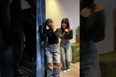 【即興ダンス】姉妹でTikTokで流行ってるGANBARE HARD BASS踊ってみた！#Shorts