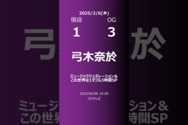 【明日の乃木坂】現役・OG 2025/02/06 #shorts #乃木坂46 【番組出演】