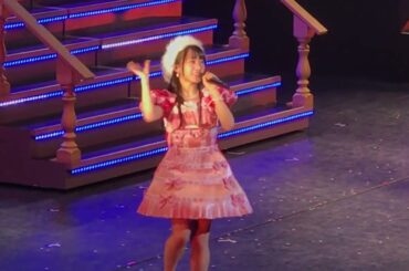 坂口渚沙ソロコン　　この衣装は！！　可愛くてごめん　伊藤百花