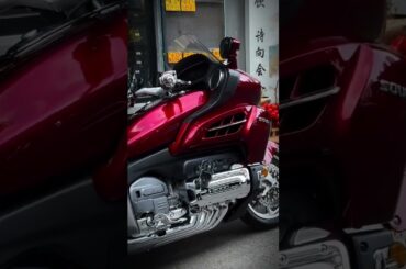 以后得叫小金翼大灵魂 今天21收了台准新金翼你还会不会23.8买长城灵魂本田金翼 长城灵魂 长城8缸 摩旅 大虾机车