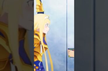 【SAO】嫌だ！やだやだやだやだ…【アリス】#shorts #ソードアートオンライン #アリシゼーション #sao #アリス #ララティーナ  #間接キス #嫌だ #キリト  #ダクネス #茅野愛衣