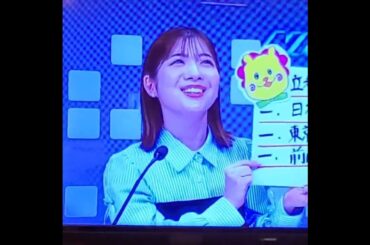 歌う！かわいい！佐藤真知子アナ　#shorts　20250211