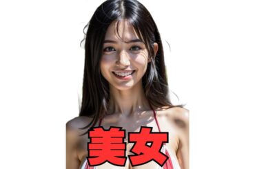 【AI美女】水着美女#ai美女 #aiart #ai美女リアル