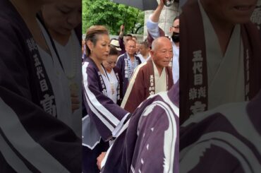 親分通りまーす！丸金 五代目浅草高橋組 #shorts #三社祭 #住吉会 #ヤクザ #暴力団 #yakuza