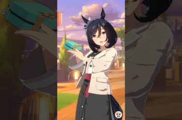 『ウマ娘』エイシンフラッシュさんから特別なチョコ🍫（水着ver）