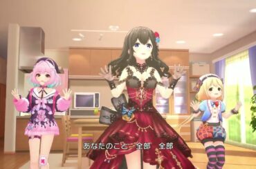 「デレステ」Deresute Valentine's '25 60fps MV: Love-U-da♡Triangle- slow generations SSR