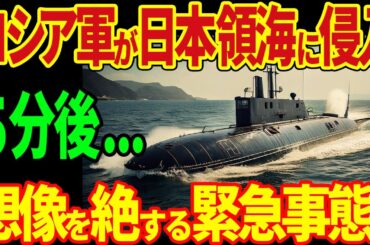 ロシアの原子力潜水艦が日本海に侵入！5分後...日本人覚醒で緊急事態に！？【海外の反応】