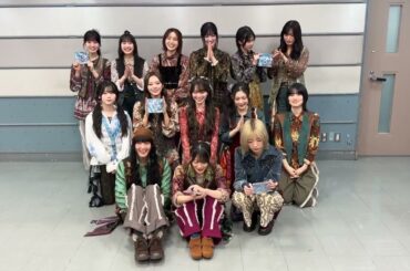 櫻坂46 出演後の挨拶！「CDTVライブ！ライブ！」にて 2月19日発売 11th Single“UDAGAWA GENERATION”を披露いたしました！