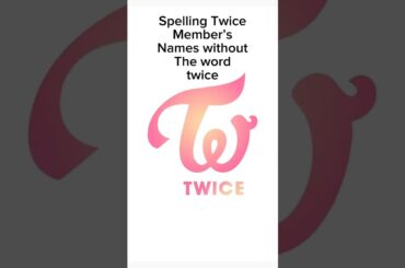 Twice member’s name on google without TWICE on their names #twice #which k pop group next?
