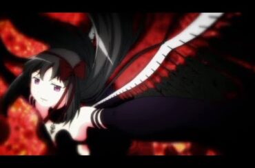 【マギレコ】自己紹介＆変身シーン 悪魔ほむら (CV.斎藤千和)