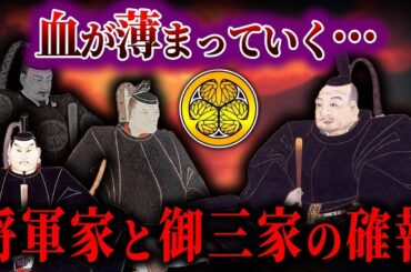 【ゆっくり解説】徳川家の血のつながりは徐々に薄まった... 将軍家と御三家の確執