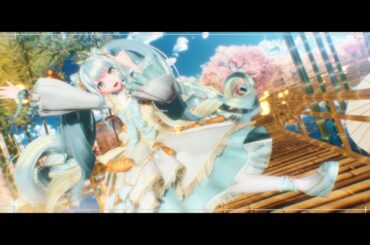 【MMD 4K】「DEEP BLUE TOWNへおいでよ」 (+ MODEL DOWNLOAD)