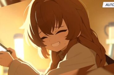 (ブルアカ メモロビ)マキ(キャンプ) メモリアルロビー。(cv三上枝織)